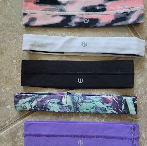Lot of 9 Lululemon Headbands
